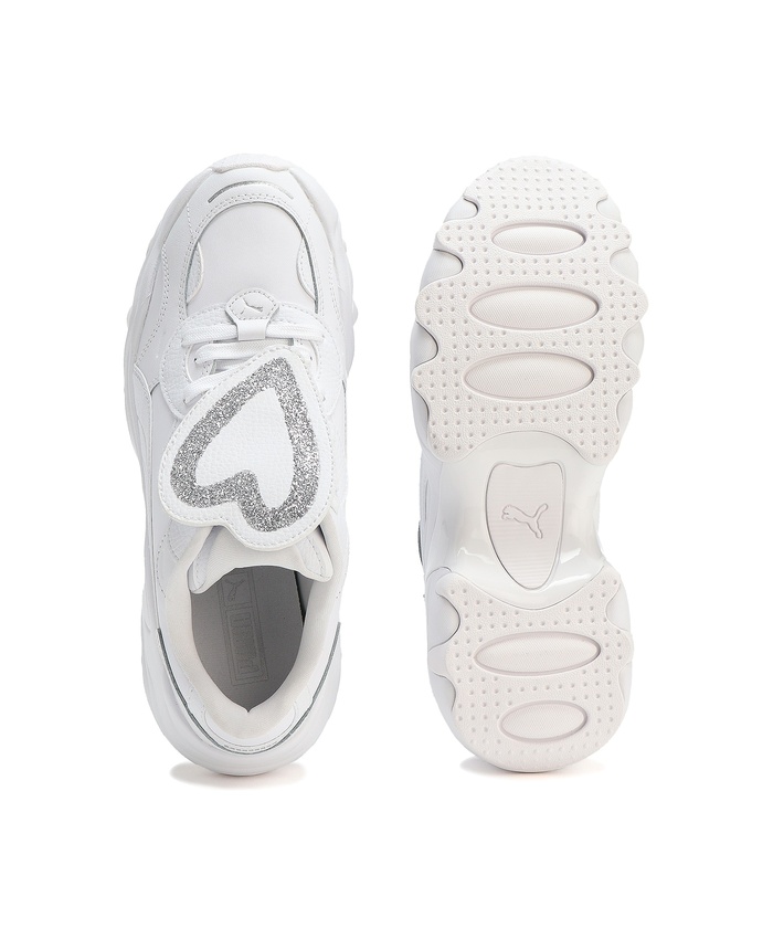PUMA パルサー ウェッジ スニーカー 厚底 23.5 セール 39%OFF】ウィメンズ パルサー ウェッジ バッジ