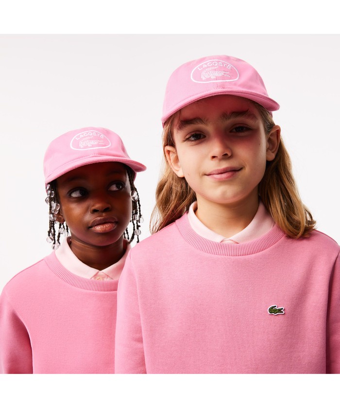 ラコステ LACOSTE KIDSオーバルクロックキャップ(505172628 ラコステ LACOSTE KIDSオーバルクロックキャップ(505172628