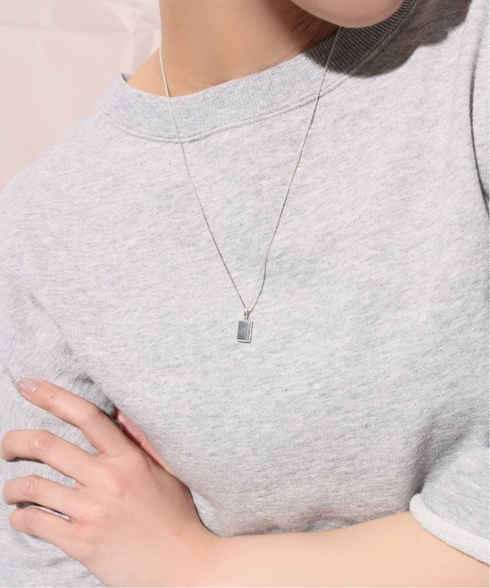 正規品 WEB限定》【SAMH by LILAS】インゴットモチーフ50cmネックレス アクセサリー