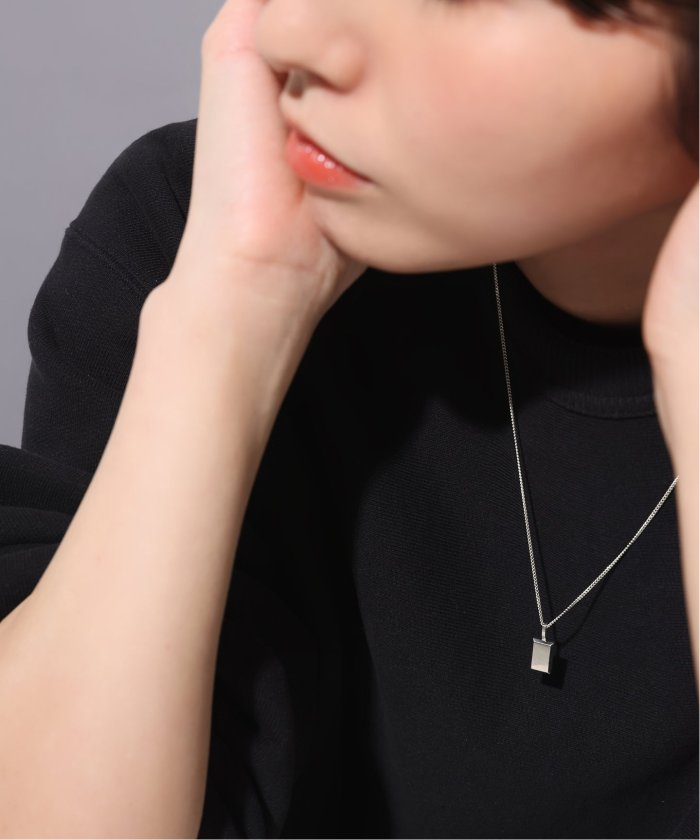 WEB限定》【SAMH by LILAS】インゴットモチーフ50cmネックレス