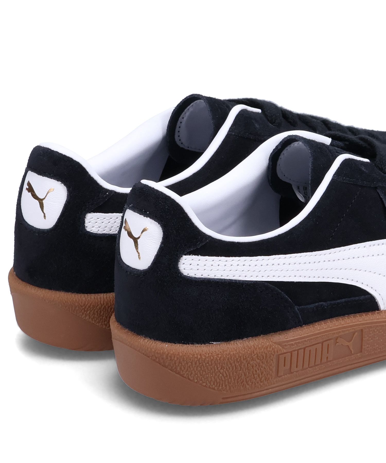 Puma Palermo ブラックスニーカー PUMA プーマ スニーカー パレルモ モーダ レザー メンズ