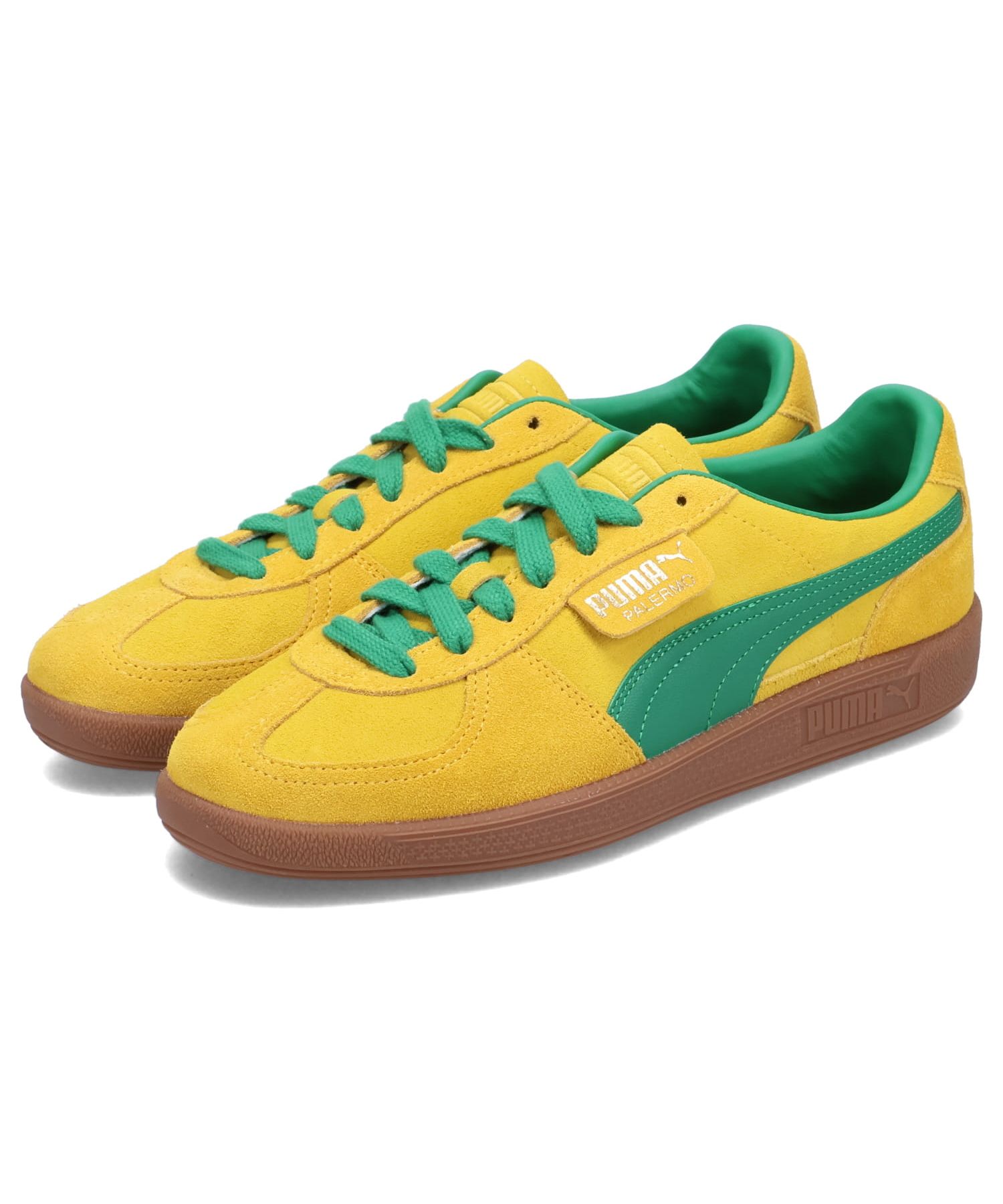 PUMA プーマ INDIVIDUALCUP 半袖シャツ(グレー×イエロー) 660199
