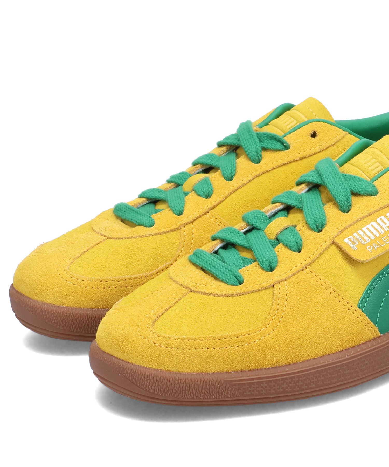 PUMA メンズスニーカー イエロー PUMA プーマ スニーカー パレルモ メンズ PALERMO イエロー