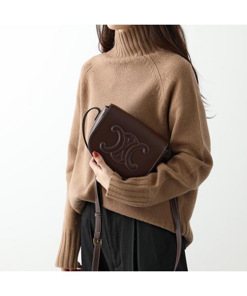 Outlet特価!【CELINE】FOLCO キュイル ショルダーBAG 198263DU3 セール】セリーヌ CELINE CELINE ショルダーバッグ Folco