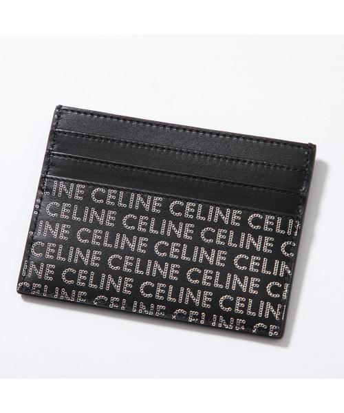 セール】CELINE カードケース 10K913FGH.38SI レザー ロゴ プリント(506087176) | セリーヌ(CELINE) - d  fashion