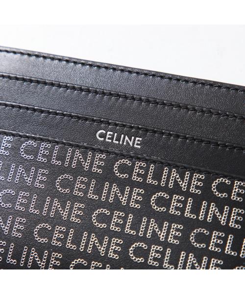 ☆送料・関税込☆CELINE★プリントグレインカフスキンブラック★ 国内発送☆CELINE】キーケース / グレインドカーフスキン