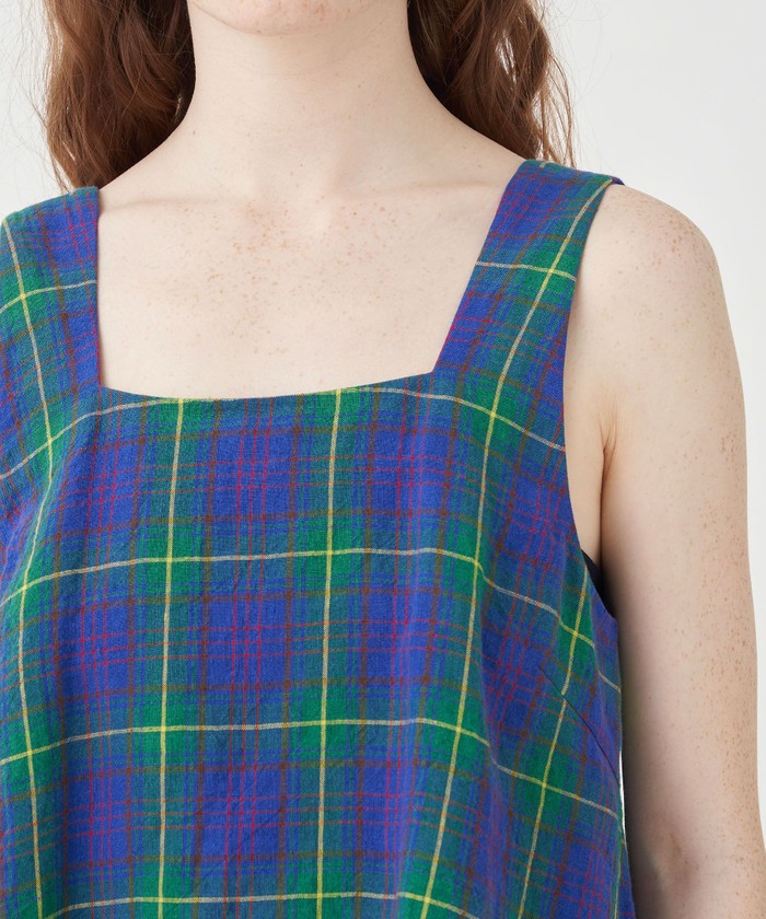 美品 24SS MACPHEE アイリッシュリネン ビスチェ マカフィー 麻 M 美品 24SS MACPHEE アイリッシュリネン ビスチェ マカフィー 麻