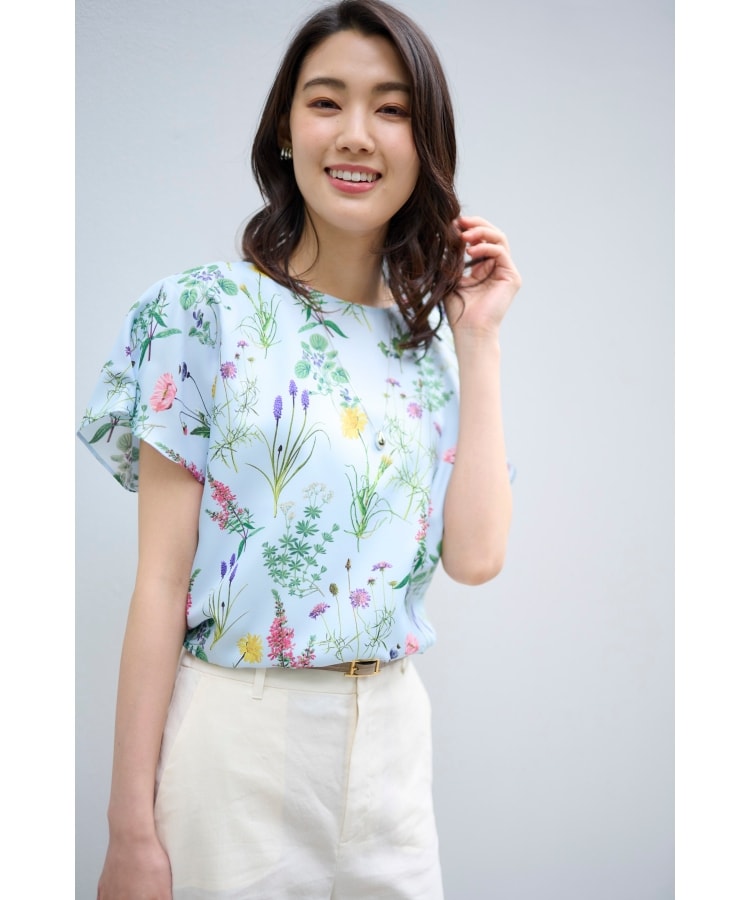 【2024年最新】海外限定の人気アイテム クーポン】【セール 40%OFF】【今年も登場！／華やか シャツ+ブラウス(半袖+袖なし)