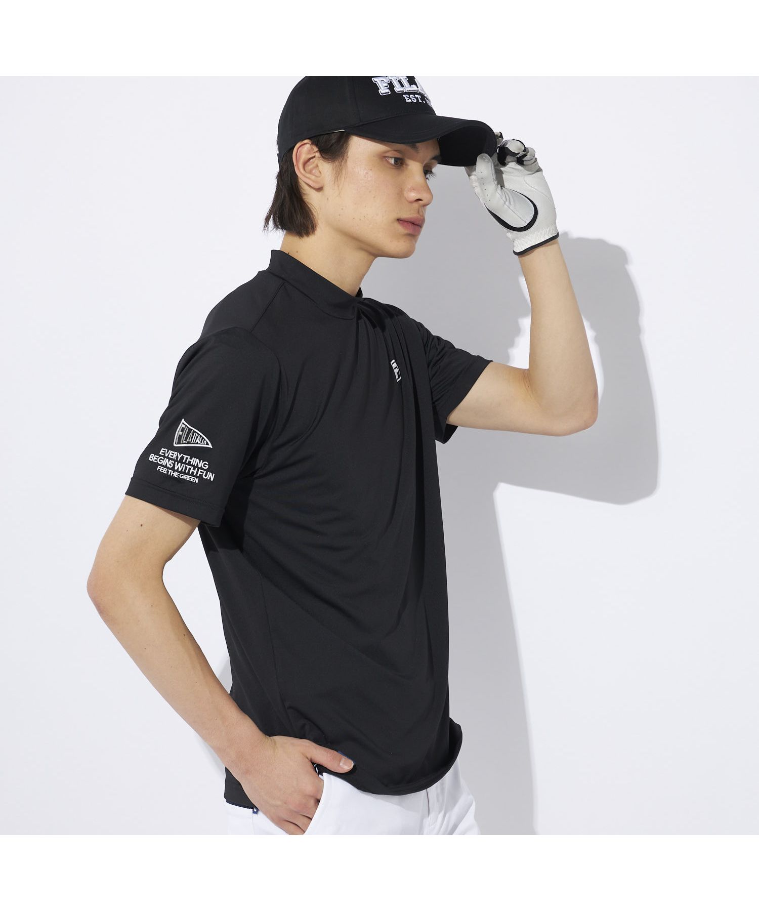セール】FILA GOLF モックネック半袖シャツ(505973172) | フィラ
