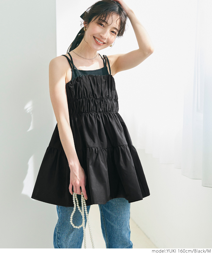 マツオインターナショナルのチュニック　大人可愛い　爽やか　新品未使用 マツオインターナショナルのチュニック大人可愛い爽やか新品未使用