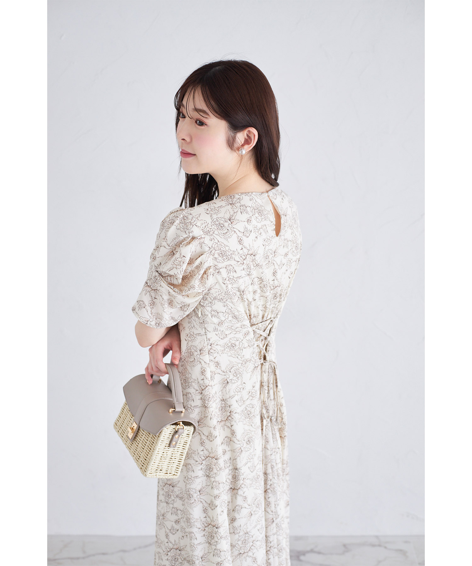 トッコクローゼット tocco closet バックレースアップパワー