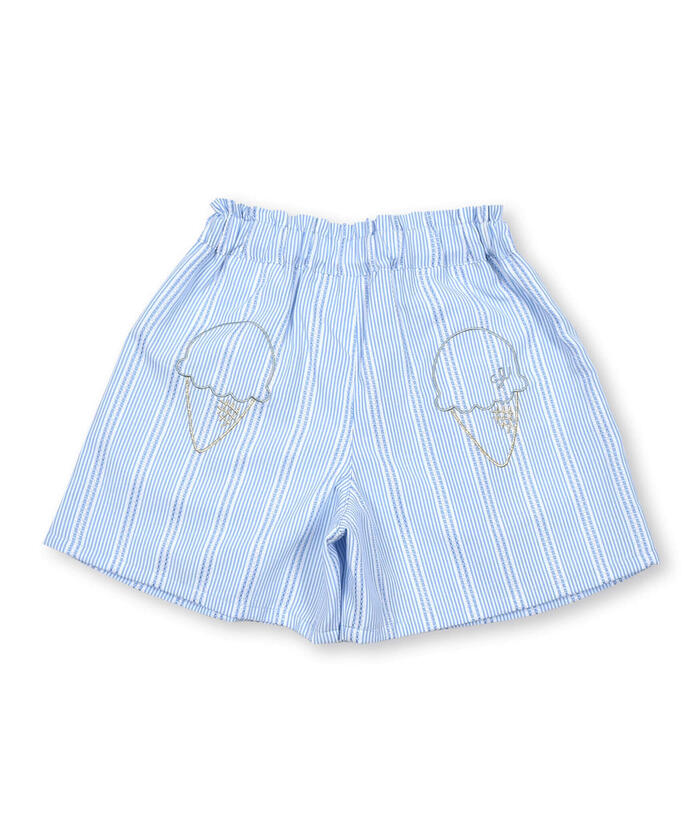 年末のプロモーション特価！ クーポン】【セール50%OFF】【お揃い】ストライプ/レモン柄 パンツ