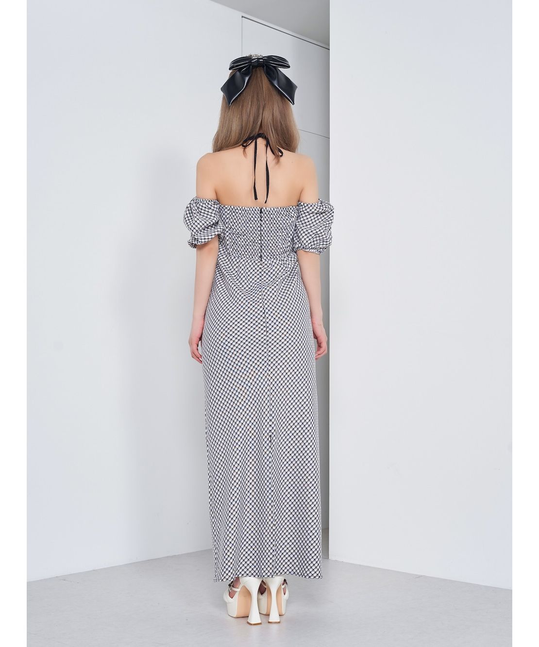 セール40%OFF】ダーリッチ Darich パイピングチェックロング セール40%OFF】ダーリッチ Darich パイピングチェックロング