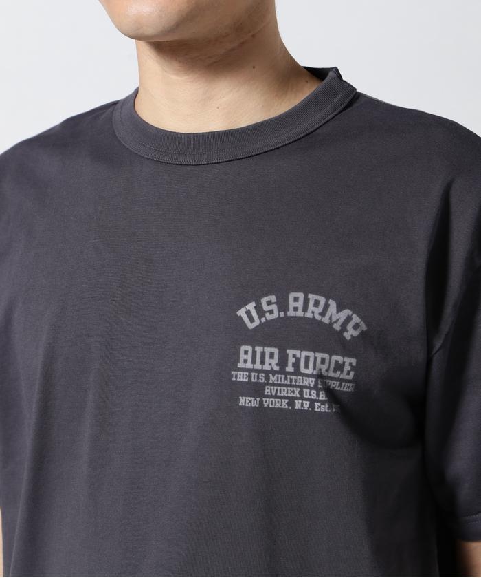 MIL. STENCIL T－SHIRT US ARMY AIR FORCE / ミリタリー
