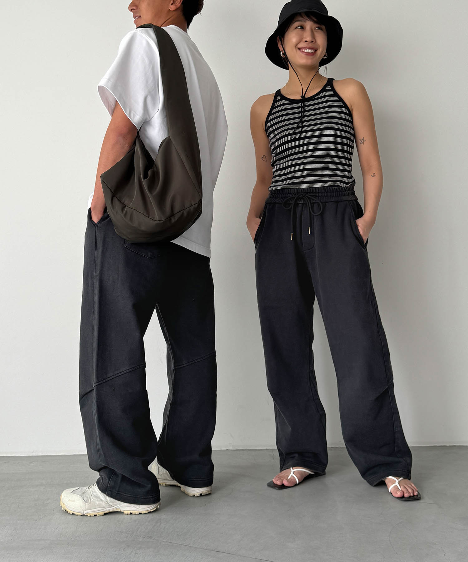 CANAL JEAN スウェット クーポン】キャナルジーン CANAL JEAN choice_cnl/FENFEATH 切替