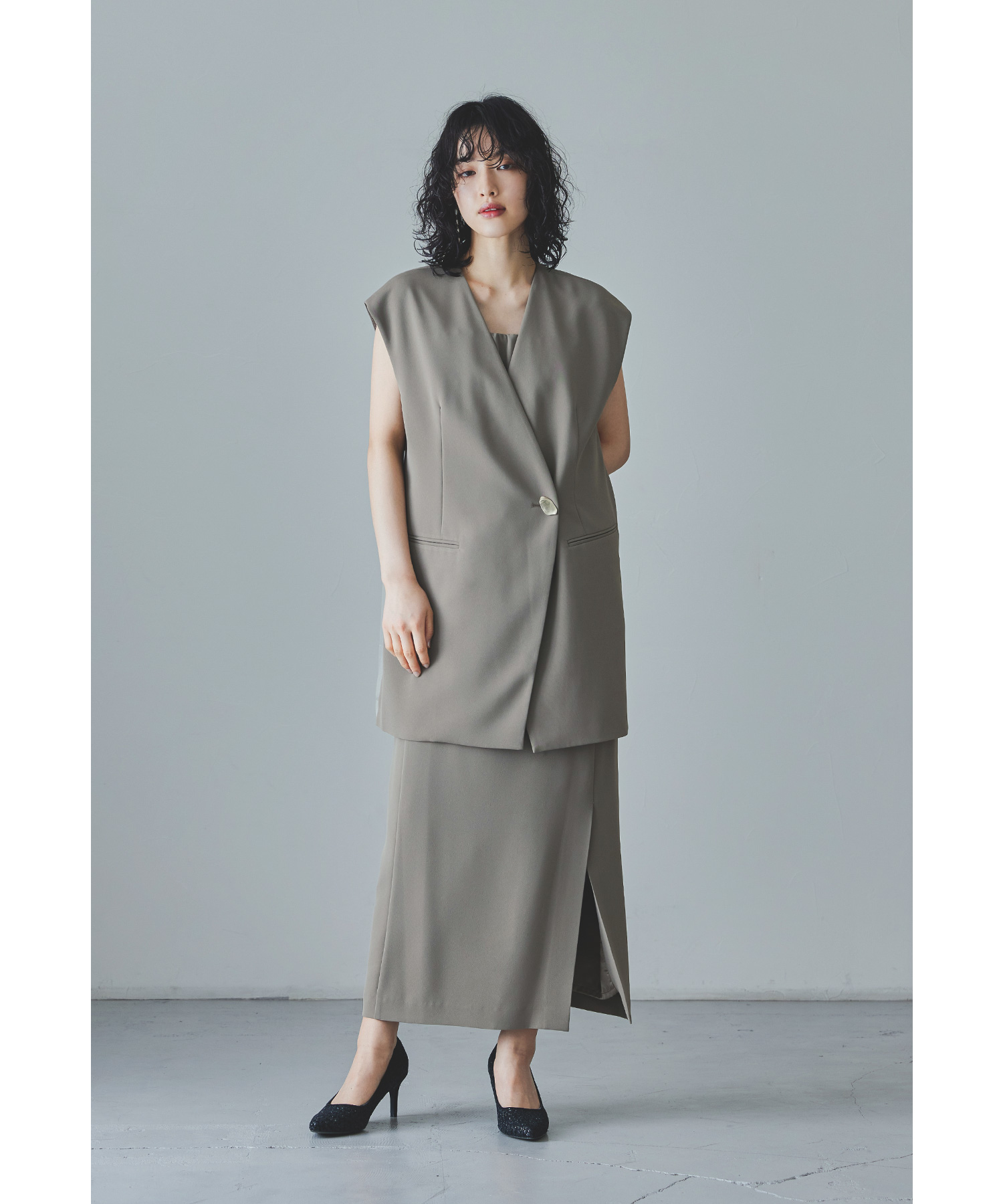 セール】ニアナ niana バックシアージレセットアップドレス 結婚