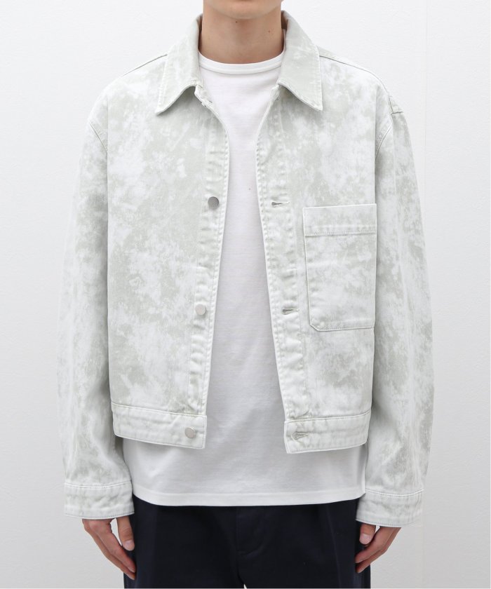 美品【LEMAIRE / ルメール】BOXY TRUCKER JACKET セール】【LEMAIRE / ルメール】 BOXY TRUCKER JACKET(506034541