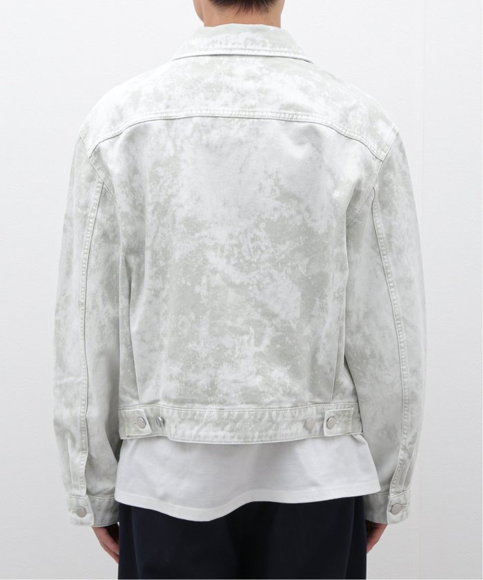 美品【LEMAIRE / ルメール】BOXY TRUCKER JACKET LEMAIRE - LIGHT GREY BOXY TRUCKER JACKET – LE LABO STORE