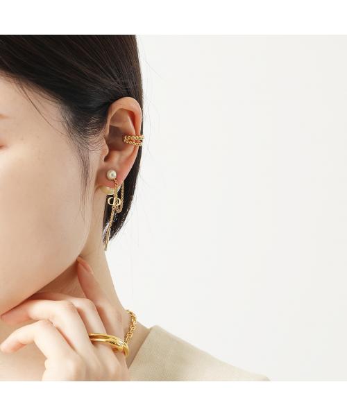 Dior ゴールド CD ロゴ ピアス(片耳用) Dior ゴールド CD ロゴ ピアス(片耳用)