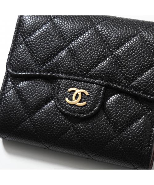 CHANEL 二つ折り財布 AP0231 MATELASSE【保存袋B】(506095014 