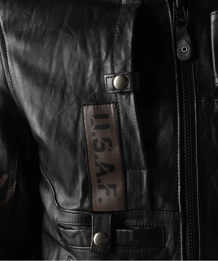 【アメリカ製】80s アビレックス シングルライダース A-2 XL ミリタリー セール】コマンド シングルライダース/COMAND SINGLE RIDERS