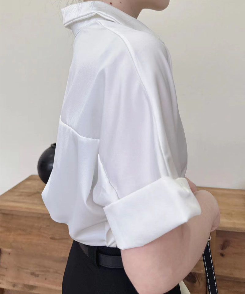 売れ筋商品|||イロ シャツ レディース トップス DINAS - Blouse - ecru 楽天市場】シャツ ブラウス レディース オフィス 綿 カジュアル