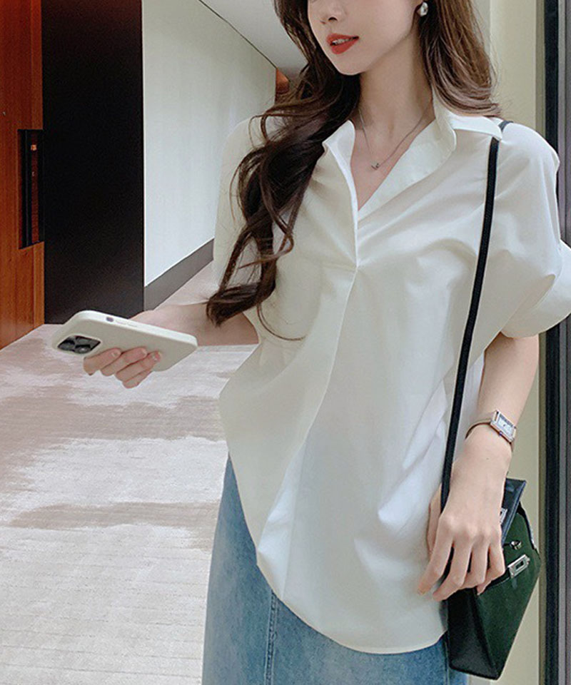 ブラウス シャツ 半袖 ホワイト 白 レディース 女性用 制服 シンプル 定番 ベーシック 透け防止 レストラン カフェ NUOVO ヌーヴォ SB7002 刺繍 プリント 楽天市場】ブラウス シャツ NUOVO ヌーヴォ 長袖 ホワイト 白