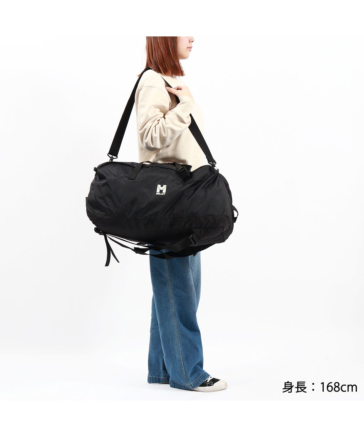 玄関先迄納品 ミレー 日本正規品 MILLET ミレー ボストンバッグ 3 MILLET 旅行 旅行かばん・小分けバッグ