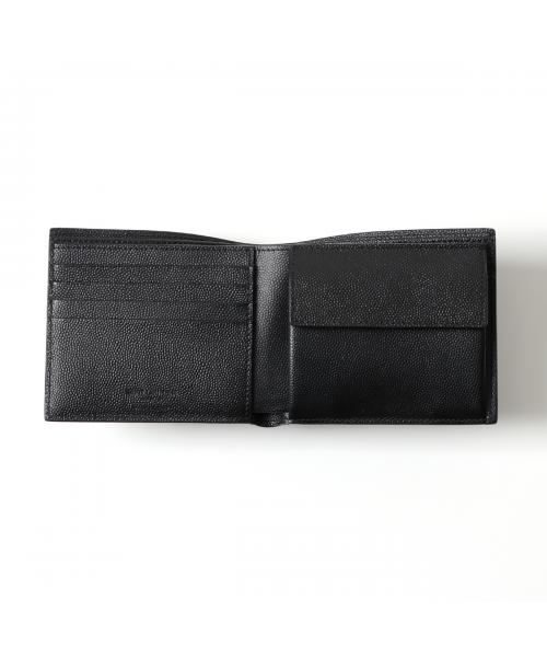 折りたたみ財布 Saint Laurent WALLET (396303BTY0E 2654) Amazon | [ Saint Laurent(サンローラン) ] 二つ折り財布
