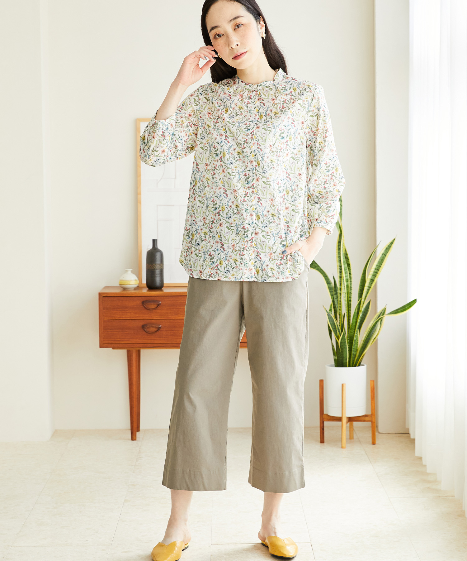 セール 30%OFF】デコイ DECOY リバティプリントブラウス