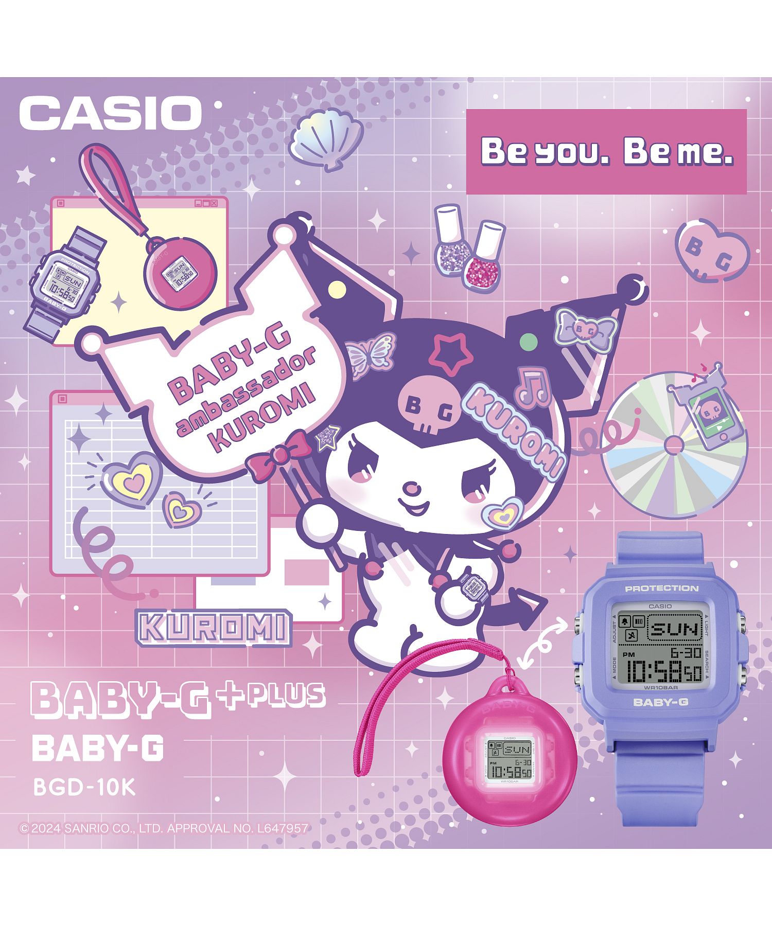 BABY－G/BGDー10Kー2JR BABYーG BABYーG＋PLUS カシオ CASIO