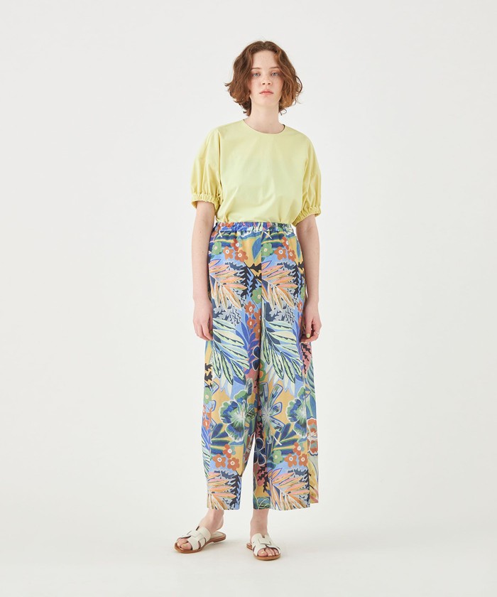 セール 40%OFF】ラッシュストレッチ ギャザースリーブブラウス