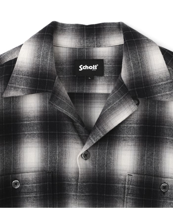 OMBRE CHECK FLANNEL LS SHIRT/オンブレチェック フランネル OMBRE CHECK FLANNEL LS SHIRT/オンブレチェック フランネル