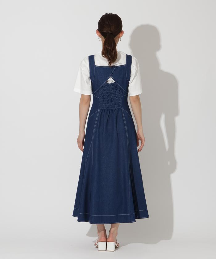 デニムジップジャンスカ(506098116) | AND COUTURE(AND COUTURE