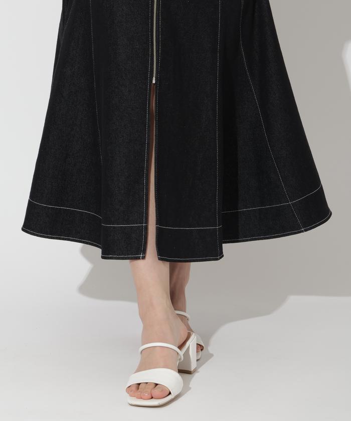 デニムジップジャンスカ(506098116) | AND COUTURE(AND COUTURE