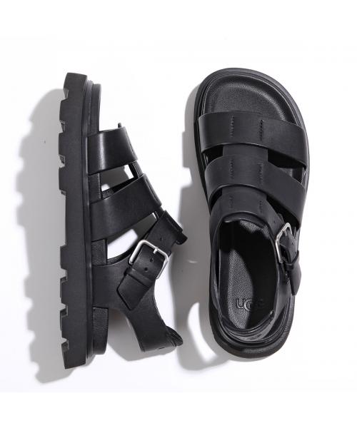 アグ UGG サンダル キャピテル ストラップ ブラック レディース
