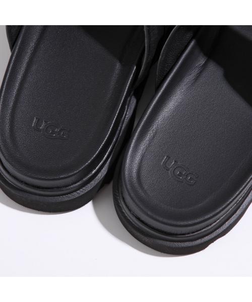 UGG Australia UGG(アグ)厚底 サンダル スライド レザー 本革