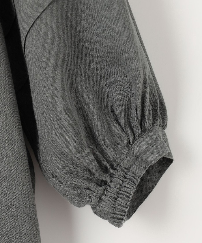 セール 40%OFF】【洗える】LIBECO カフタン ワンピース