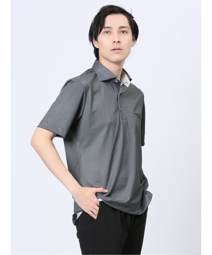 クーポン】タカキュー TAKA－Q Biz クールパス カッタウェイ半袖