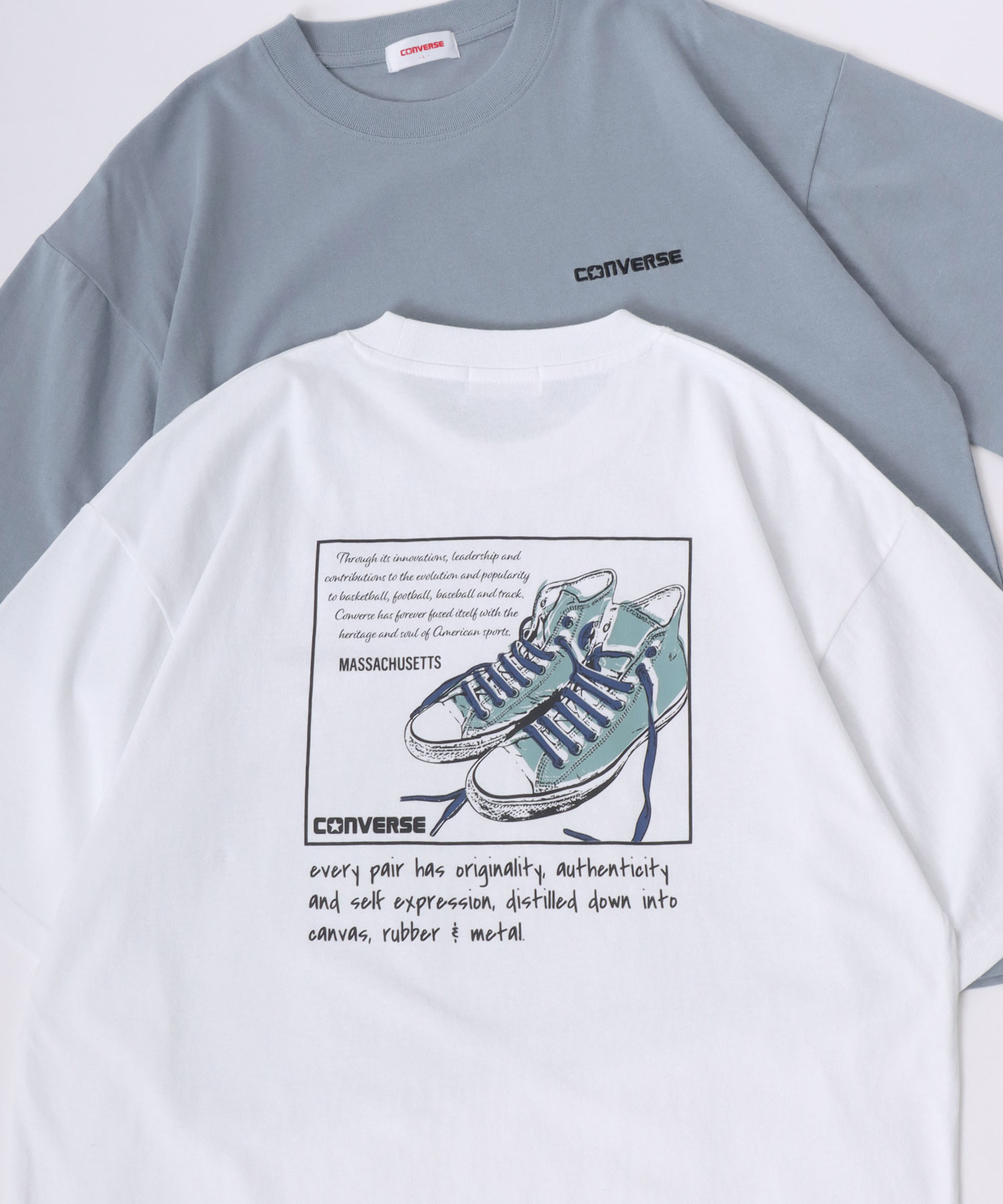コンバース CONVERSE アイコン シューズイラスト バックプリント