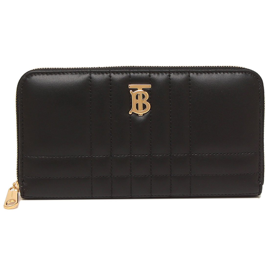 BURBERRY 長財布 8062696 国内即発 バーバリー 長財布ラウンドファスナー メンズ BLACK