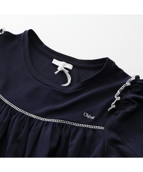 セール】クロエ Chloe Chloe KIDS ワンピース C20071 半袖 ロゴ