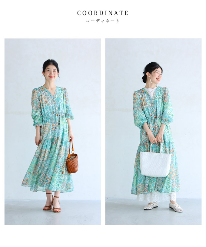 【関税込み】★コットン 花柄 ミディシャツワンピース ★DVF DIANE VON FURSTENBERG】花柄 ミディシャツワンピース