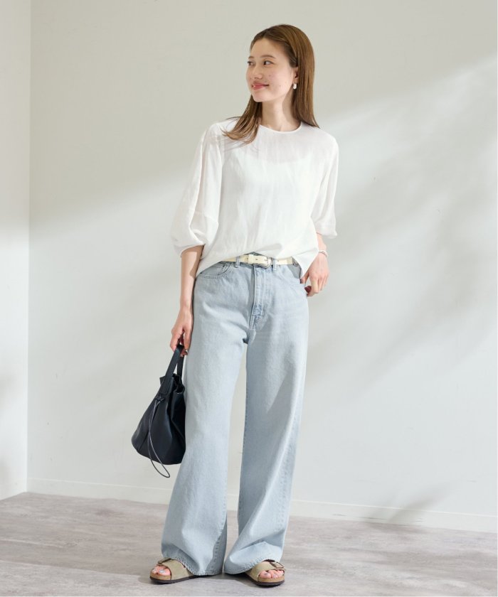 Spick & Span ルーズストレートデニム　40 セール 30%OFF】ルーズストレートデニムパンツ(506099438