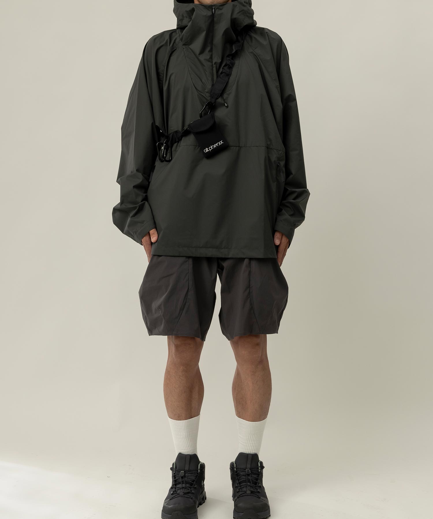【美品】alk phenix Shu Zak Shorts　アイスグレー L alk phenix - alk phenix アルクフェニックス ショーツ の通販