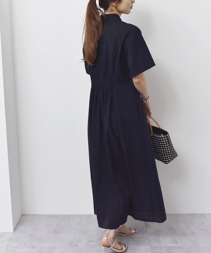 セール 30%OFF】quaranciel:〈洗濯機可能〉サッカー ギャザー