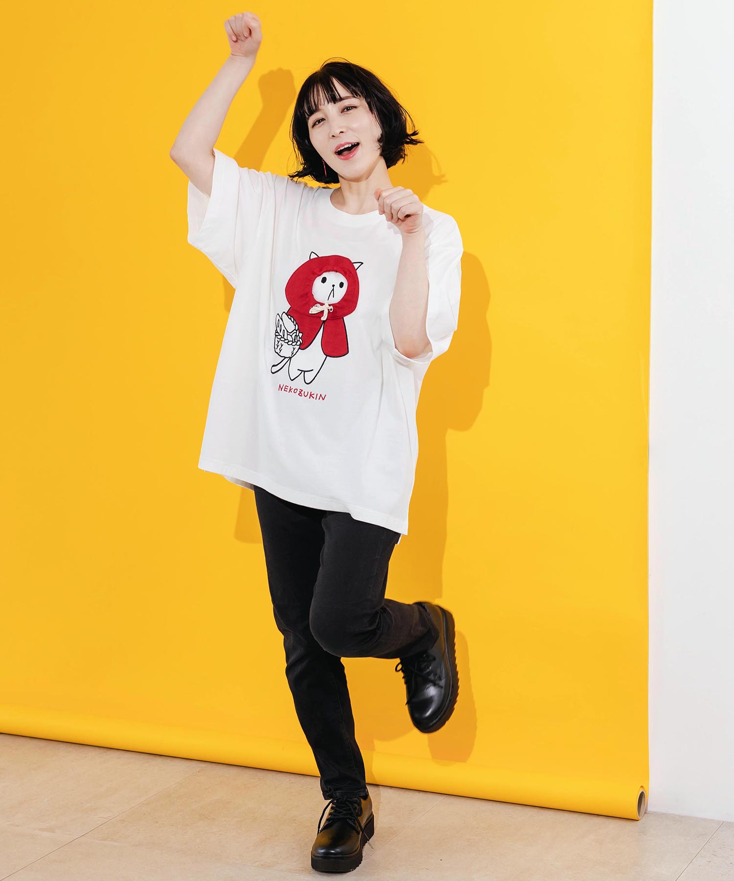 クーポン】【セール 40%OFF】スカラー ScoLar ネコ頭巾ちゃん クーポン】【セール 40%OFF】スカラー ScoLar ネコ頭巾ちゃん