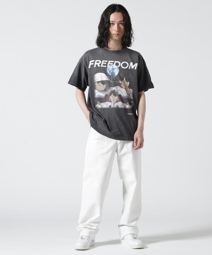 SAINT MICHAEL/セント マイケル/FD_SS TEE/FREEDOM/BLACK(506099845 ...