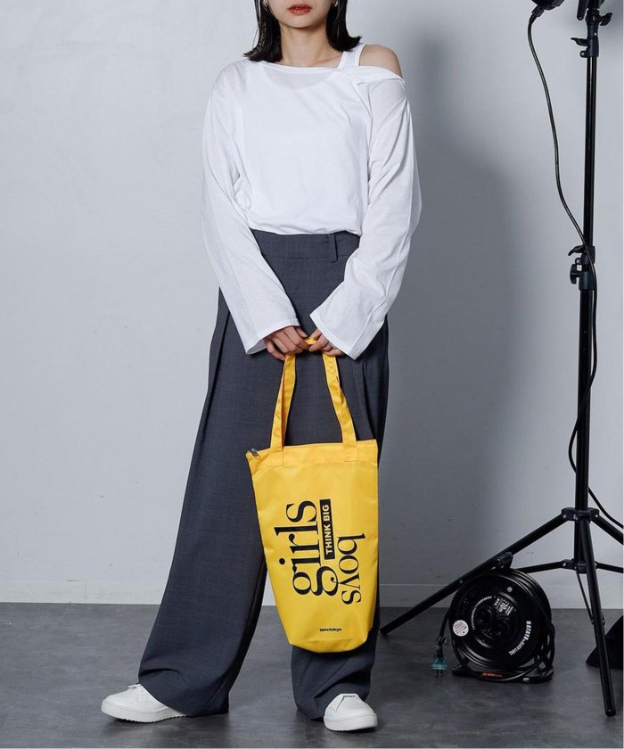 TanC TOKYO/タンクトウキョウ】ASYMMETRY ROMPERS トップスの