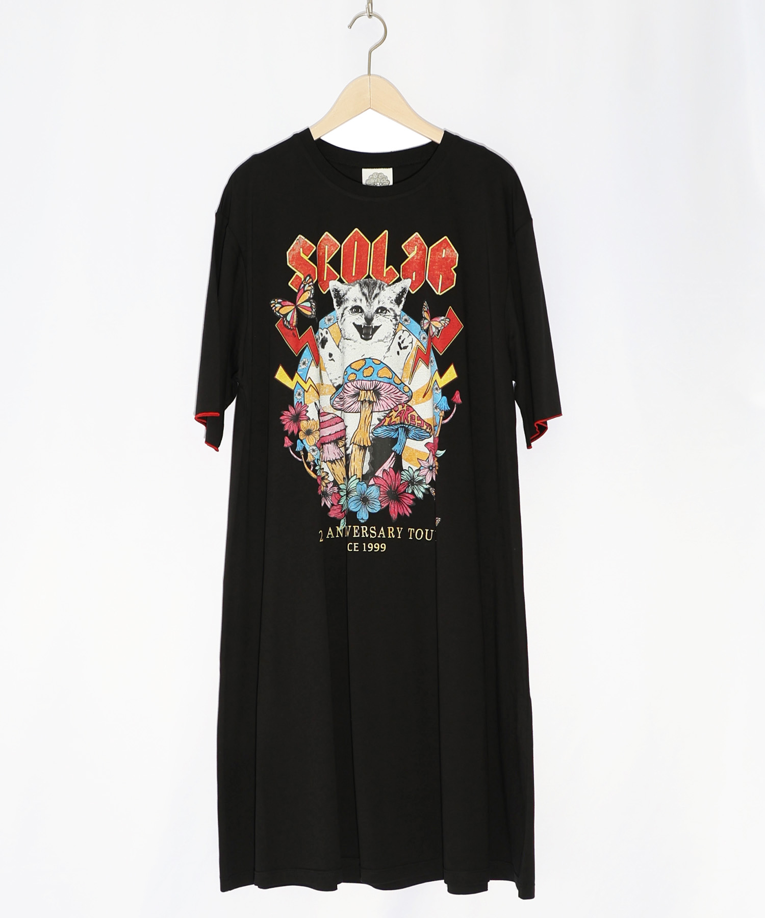 【希少新品タグ付】限定商品ScoLar スカラー 『25周年 復刻版 TシャツM 希少新品タグ付】限定商品ScoLar スカラー 『25周年 復刻版 T